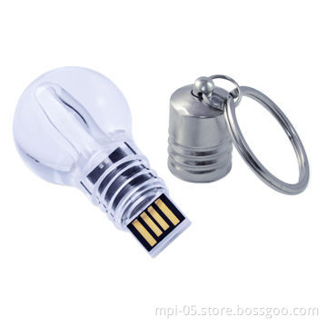 Light bulb shape USB flash drive